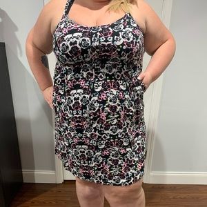 Skull print sundress